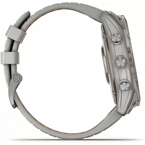 Умные часы Garmin Fenix 7 Pro Sapphire Solar (титан/оранжевый)