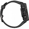 Умные часы Garmin Fenix 8 Sapphire 43мм (титановый угольно-черный DLC, пепельно-серый ремешок)