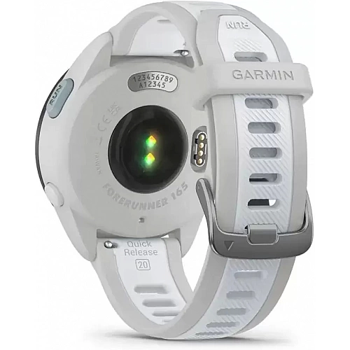 Умные часы Garmin Forerunner 165 Music (туманно-серый/белый камень)