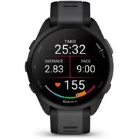 Умные часы Garmin Forerunner 165 (черный/сланцево-серый)