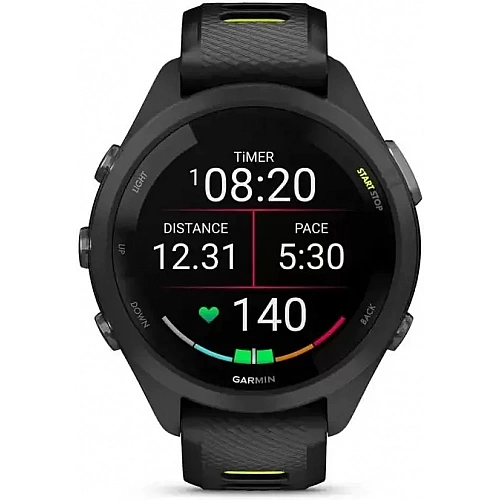 Умные часы Garmin Forerunner 265S (черный/желтый)