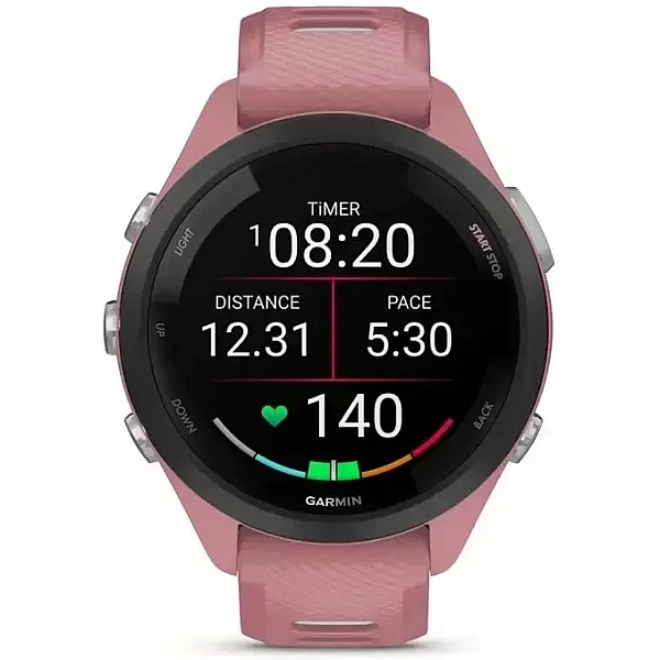 Умные часы Garmin Forerunner 265S (светло-розовый/пудрово-серый)