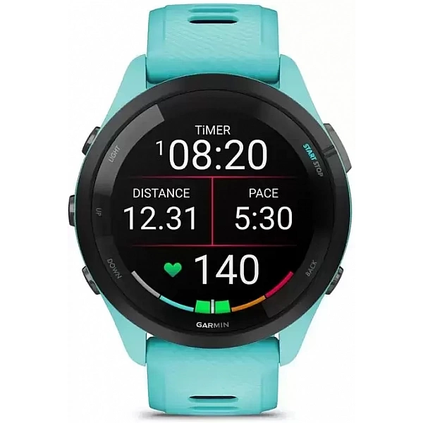 Умные часы Garmin Forerunner 265 (морская волна/черный)