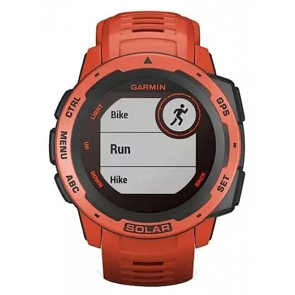Умные часы Garmin Instinct Solar Red