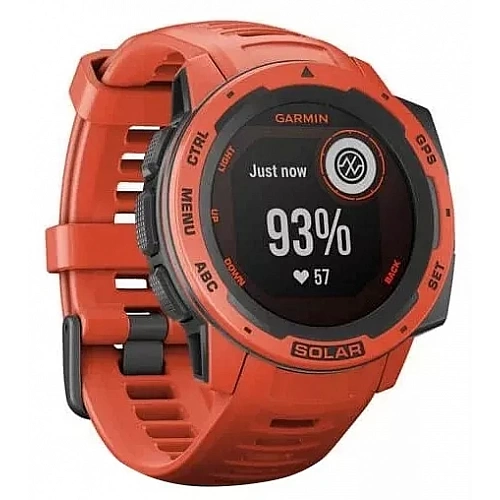 Умные часы Garmin Instinct Solar Red