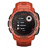 Умные часы Garmin Instinct Solar Red