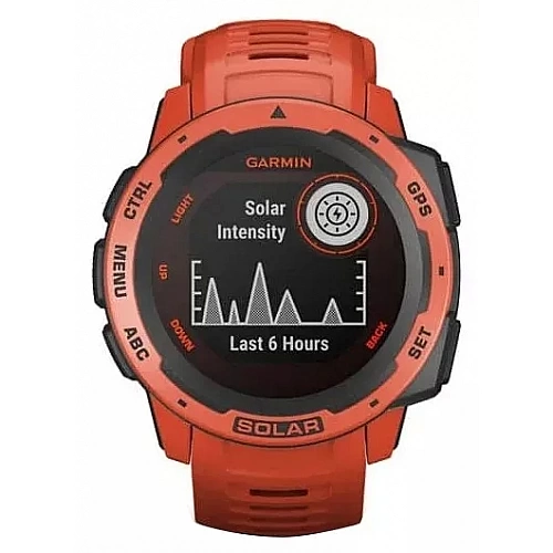 Умные часы Garmin Instinct Solar Red