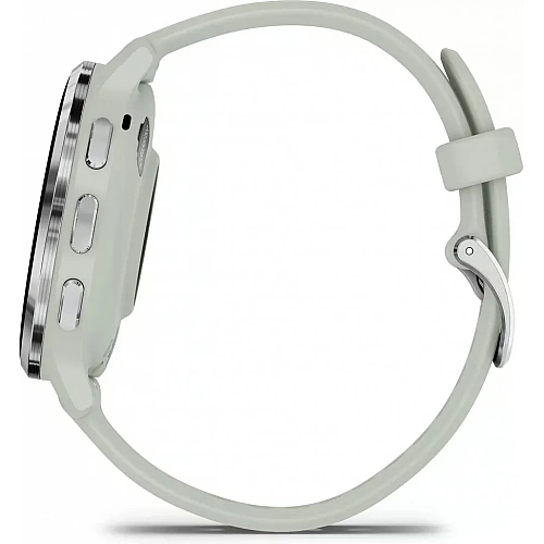 Умные часы Garmin Venu 3S (шалфей, с силиконовым ремешком)