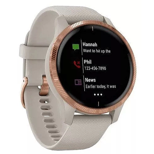 Умные часы Garmin Venu Rose Gold/Light Sand