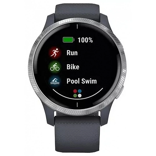 Умные часы Garmin Venu Silver/Blue