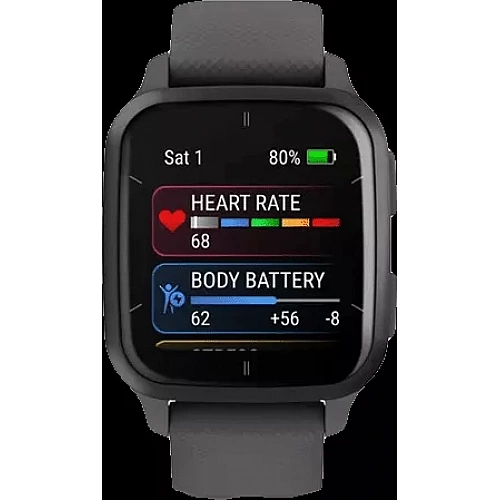 Умные часы Garmin Venu Sq 2 (темно-серый)