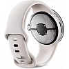 Умные часы Google Pixel Watch 2 LTE (глянцевый серебристый/фарфор, спортивный силиконовый ремешок)