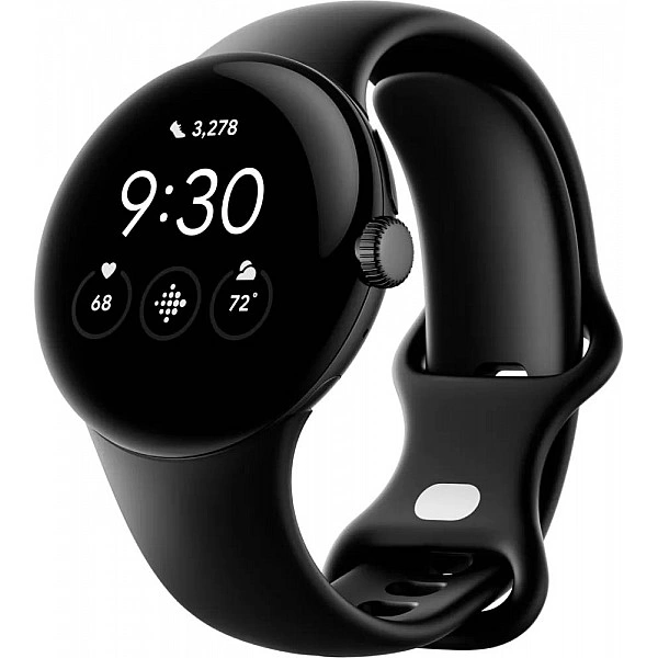 Умные часы Google Pixel Watch (матовый черный/обсидиан)