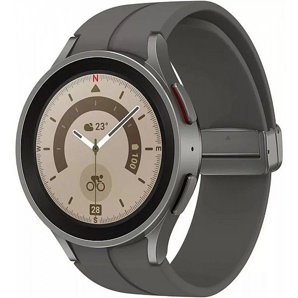 Умные часы Samsung Galaxy Watch 5 Pro 45 мм (серый титан)