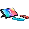 Игровая приставка Nintendo Switch OLED (черный, с неоновыми Joy-Con)