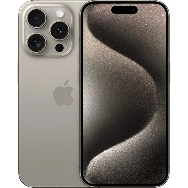 Смартфон Apple iPhone 15 Pro 256GB (природный титан)
