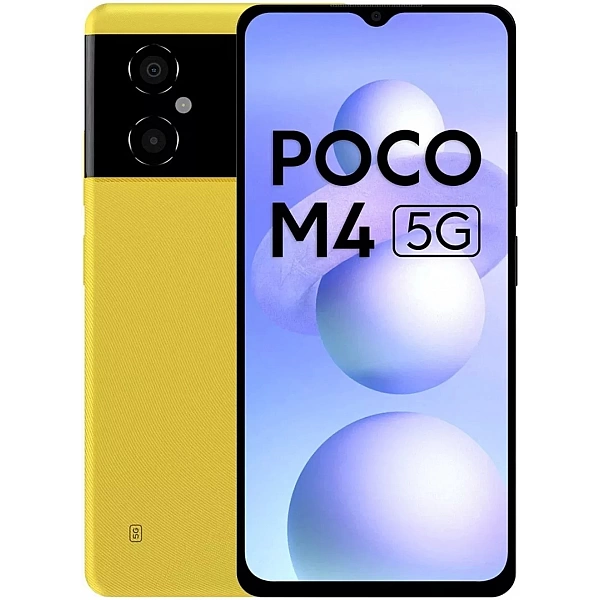 Смартфон POCO M4 5G 4GB/64GB желтый (международная версия)