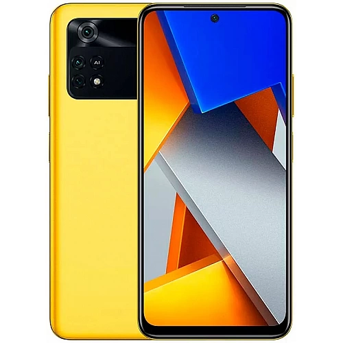 Смартфон POCO M4 Pro 4G 6GB/128GB желтый (международная версия)