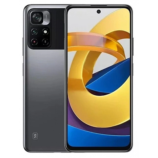 Смартфон POCO M4 Pro 5G 4GB/64GB черный (международная версия)