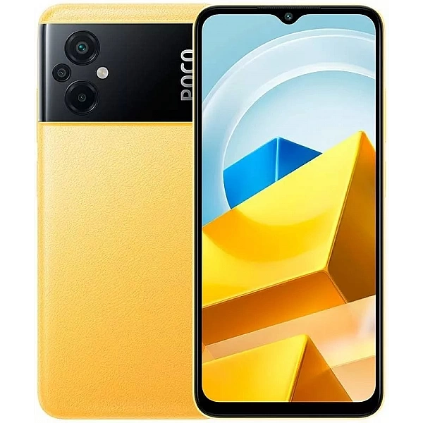 Смартфон POCO M5 4GB/64GB желтый (международная версия)