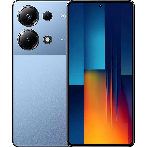 Смартфон POCO M6 Pro 12GB/512GB с NFC международная версия (синий)
