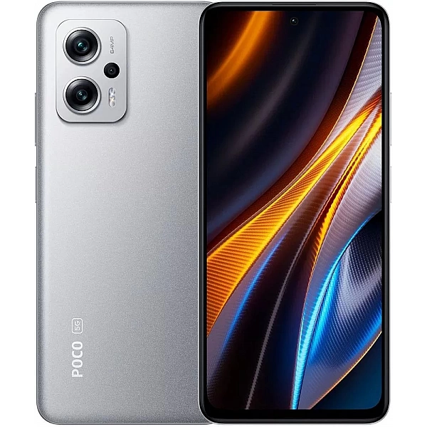 Смартфон POCO X4 GT 8GB/128GB серебристый (международная версия)