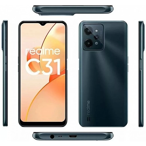 Смартфон Realme C31 RMX3501 3GB/32GB темно-зеленый (международная версия)