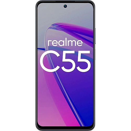 Смартфон Realme C55 8GB/256GB с NFC черный (международная версия)