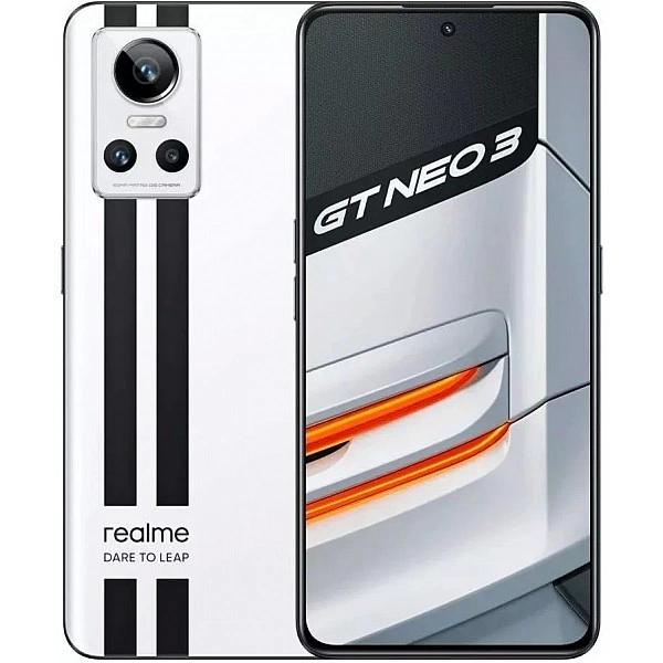 Смартфон Realme GT Neo 3 80W 8GB/256GB белый (международная версия)