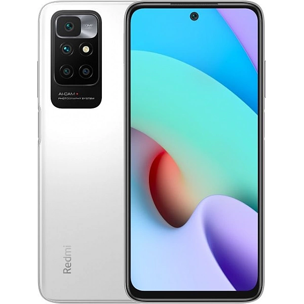 Смартфон Redmi 10 2022 4GB/128GB белая галька (международная версия)