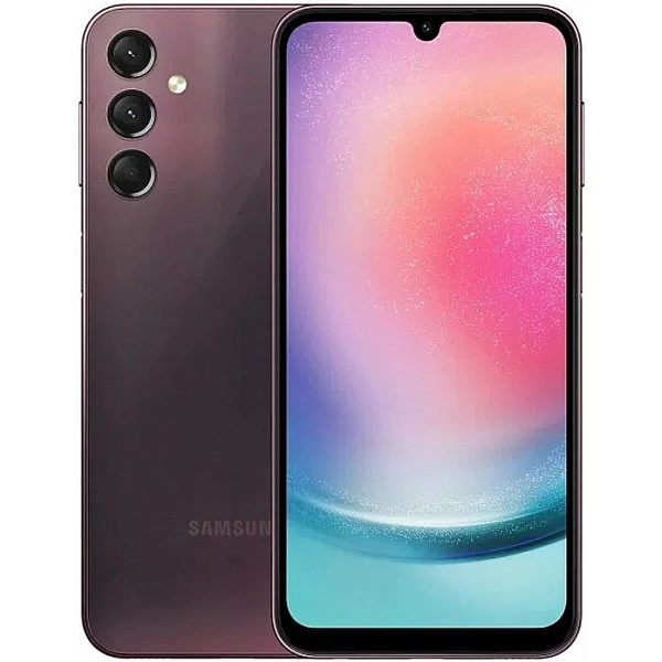 Смартфон Samsung Galaxy A24 8GB/128GB бордовый (SM-A245F/DSN)