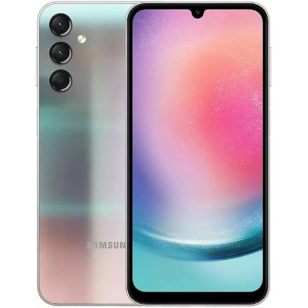 Смартфон Samsung Galaxy A24 8GB/128GB серебристый (SM-A245F/DSN)