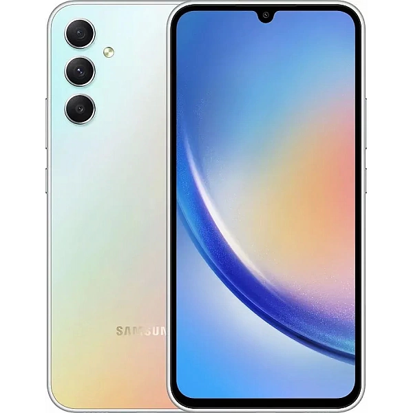 Смартфон Samsung Galaxy A34 5G 8GB/256GB серебристый (SM-A346E/DSN)