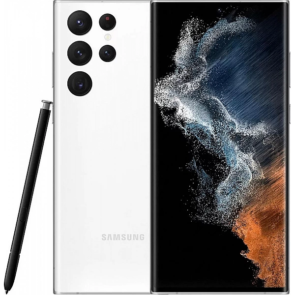 Смартфон Samsung Galaxy S22 Ultra 5G 12GB/256GB белый фантом (SM-S908B/DS)