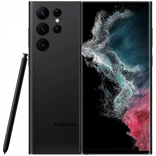 Смартфон Samsung Galaxy S22 Ultra 5G 8GB/128GB черный фантом (SM-S908B/DS)