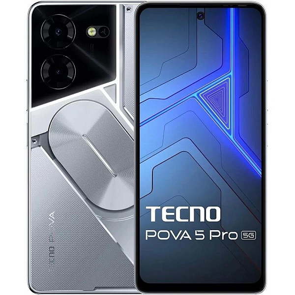 Смартфон Tecno Pova 5 Pro 5G 8GB/256GB (серебристый)