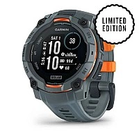 Умные часы Garmin Instinct 3 Solar 45 мм (серый)