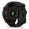 Умные часы Garmin Descent Mk3i 43мм (карбоново-серый титан, с черным силиконовым ремешком)