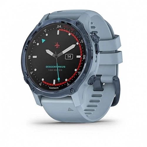 Умные часы Garmin Descent Descent Mk2s (минеральный синий/морская волна)
