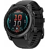 Купить Умные часы Garmin Fenix 8 E 47мм (нержавеющая сталь, черный силиконовый ремешок)