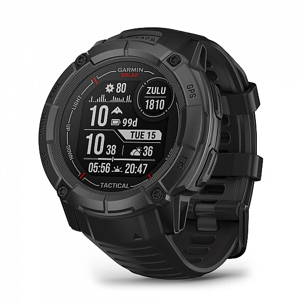 Умные часы Garmin Instinct 2x Solar Tactical Edition (черный)