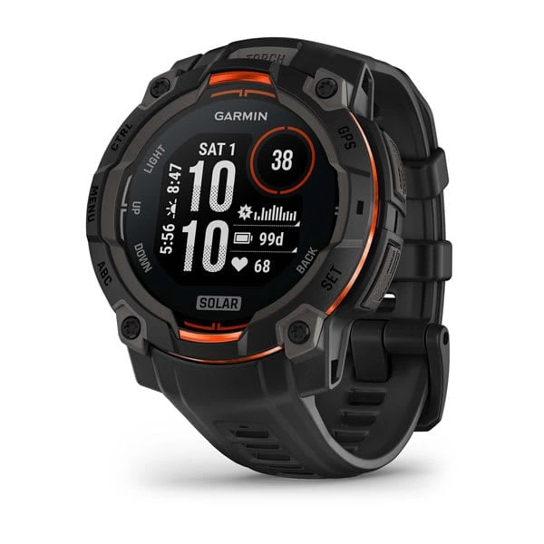 Умные часы Garmin Instinct 3 Solar 45 мм (черный)