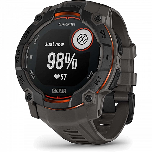 Умные часы Garmin Instinct 3 Solar 50 мм (черный)
