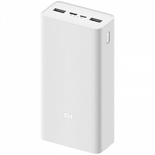 Внешний аккумулятор Power Bank Xiaomi 3 30000 mAh (PB3018ZM) White