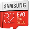 Карта памяти Samsung EVO Plus microSDXC 32GB + SD адаптер