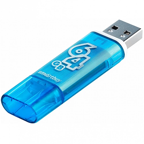 USB флешка Xiaomi Smartbuy Glossy 64GB Blue