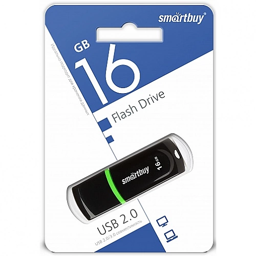USB флешка Xiaomi Smartbuy Paean 16GB Black