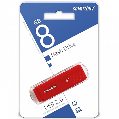 USB флешка Xiaomi Smartbuy Dock 8GB Red