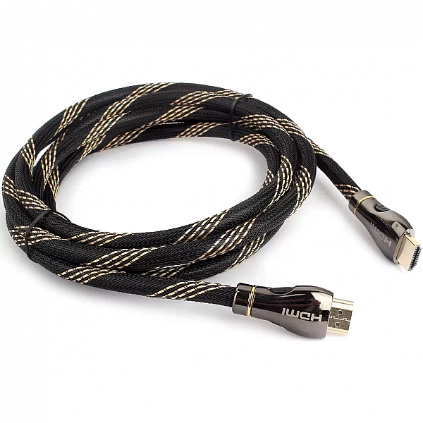 Кабель HDMI 2.5м Gembird/Cablexpert v2.1 нейлон (CCP-HDMI8K-2.5M)