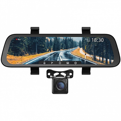 Зеркало видеорегистратор 70mai Rearview Dash Cam Wide Set (D07) + камера заднего вида Night Vision Midrive RC05